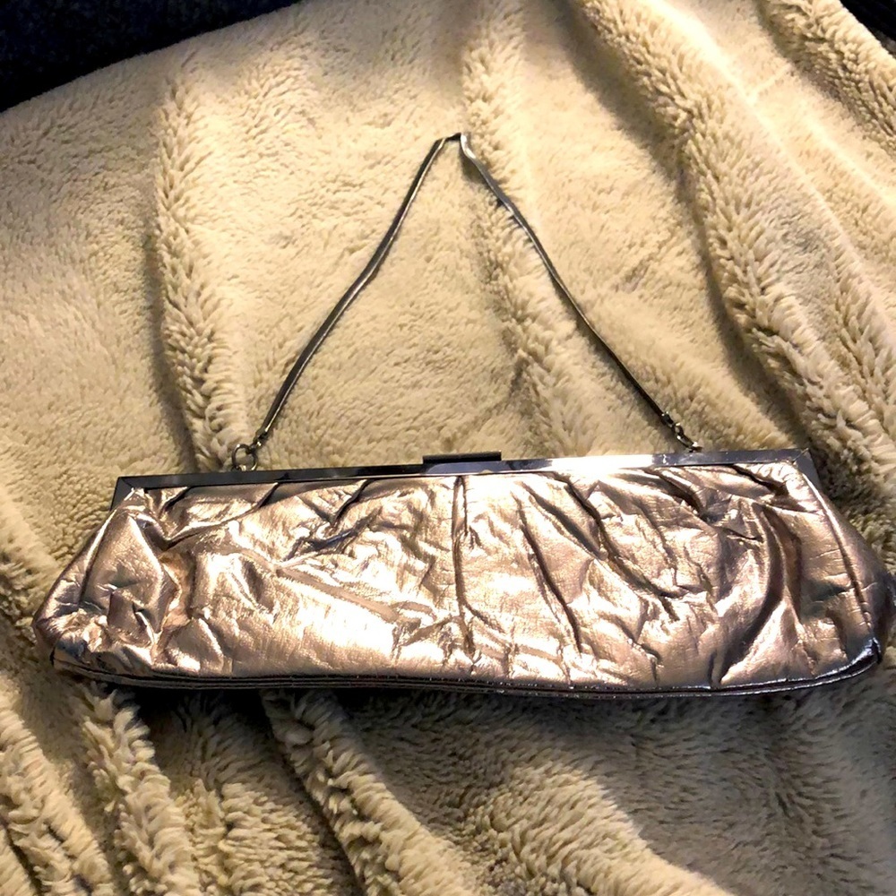 Aldo Metallic Clutch/Purse